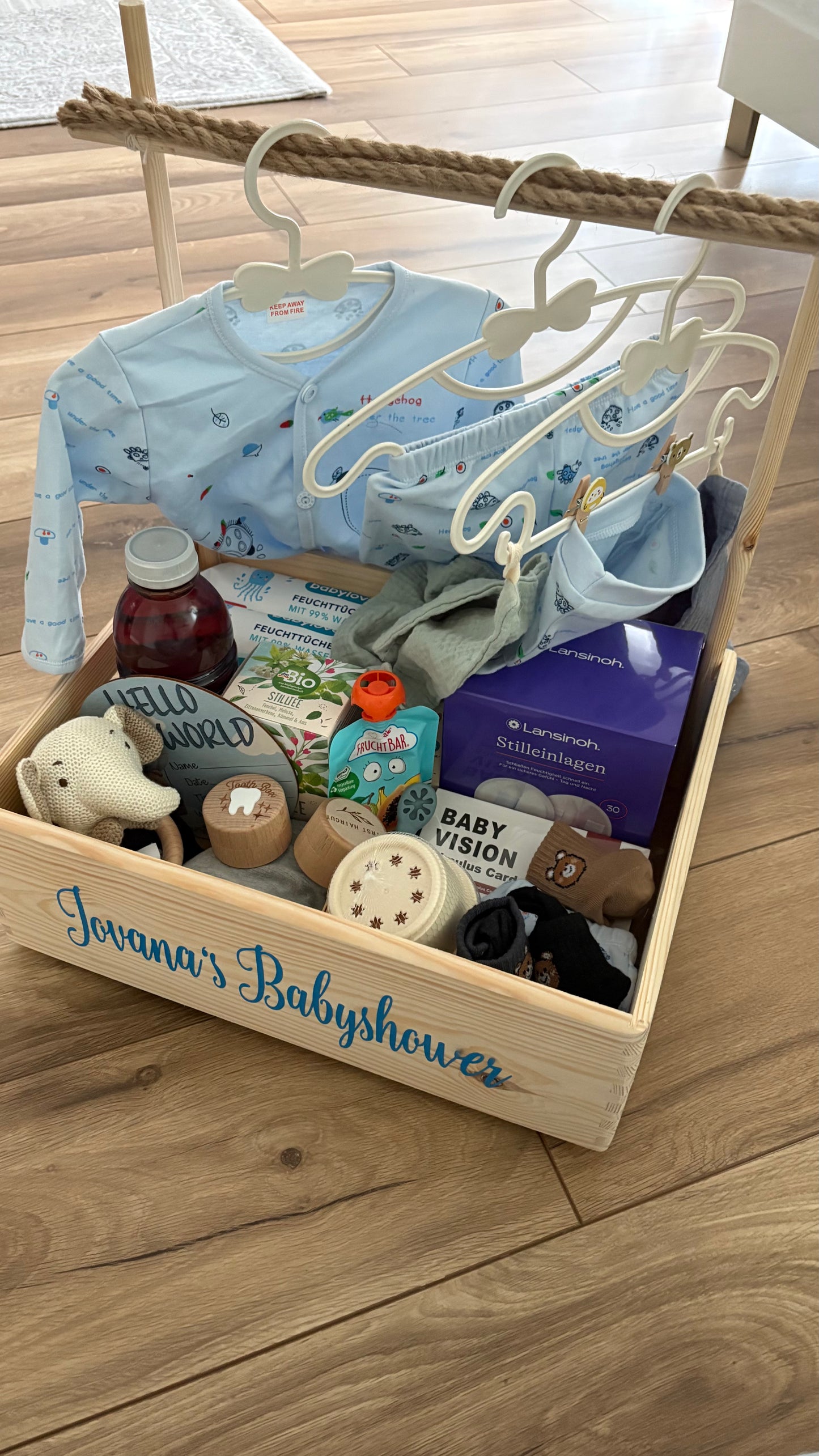 Baby Wood Box