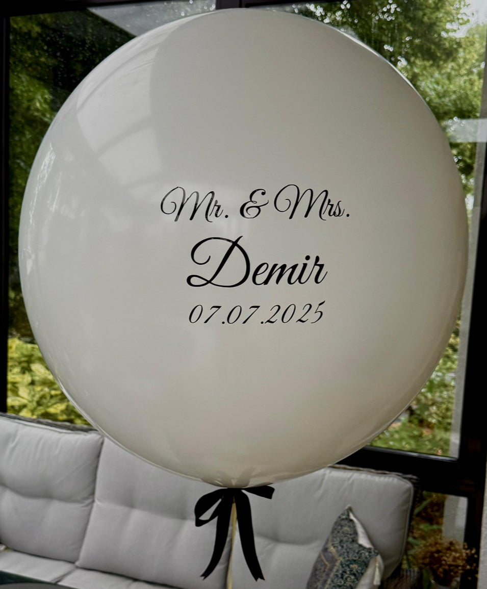 Pop-Up Ballon Civil Wedding